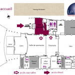 Plan situation Hall d'accueil