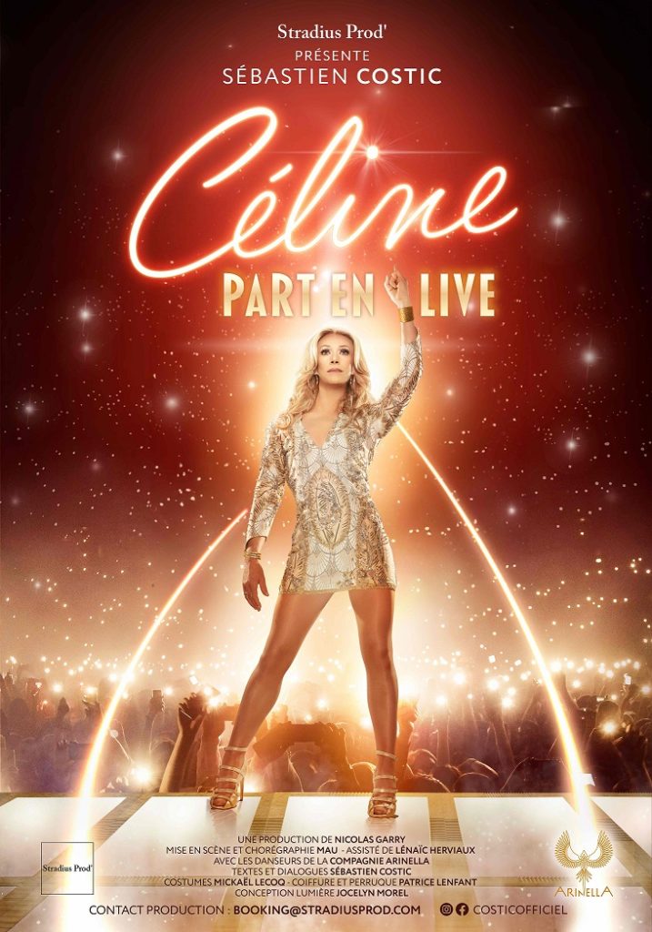 CELINE PART EN LIVE_Affiche_light